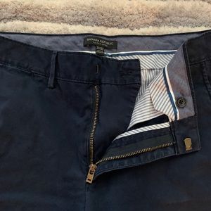 Banana Republic Navy Chino Pants